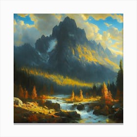 Mountain Landscape 1 Canvas Print