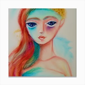 Mermaid 3 Canvas Print