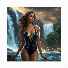 Wonder Womangi Canvas Print