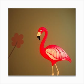 Flamingo Stock Videos & Royalty-Free Footage Canvas Print