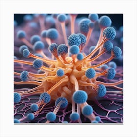 Cancer Cell Canvas Print