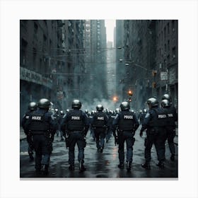 Police State 2 Canvas Print