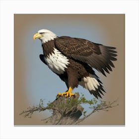 Bald Eagle Canvas Print