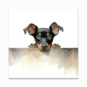 Doberman Pinscher 10 Canvas Print