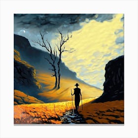 Valley Of Death Canvas Print