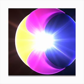 Abstract Sphere Canvas Print