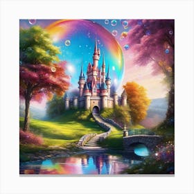 Cinderella Castle 14 Canvas Print