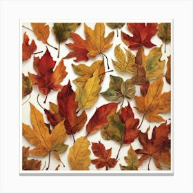 Autumn Leaves 19 Art Print 3 Canvas Print