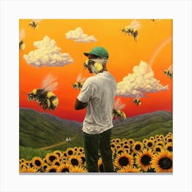 Tyler The Creator 7 Copy Canvas Print