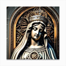 Virgin Mary 32 Canvas Print