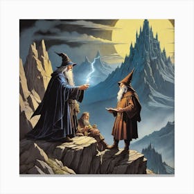 Lord Of The Rings Canvas Print