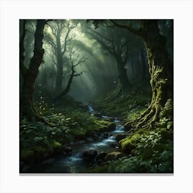 Fairytale Forest 21 Canvas Print