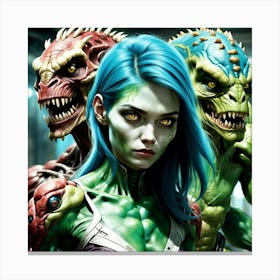 Dc Comics Canvas Print