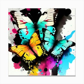 Butterfly Painting 180 Canvas Print