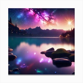 Galaxy Wallpaper 13 Canvas Print