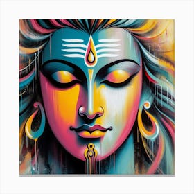 Lord Shiva 2 Canvas Print