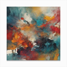 Abstract Painting Canvas Print