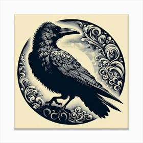 Raven 2 Canvas Print