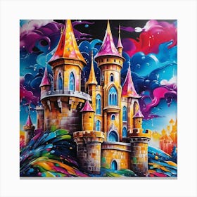 Castle In The Sky 33 Canvas Print