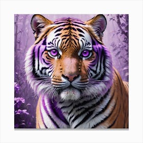 Purple Tiger Canvas Print