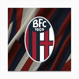 Bologna FC 1909 Logo Wall Art 15 Canvas Print