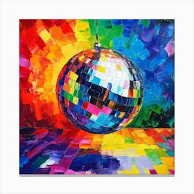 Disco Ball Art 48 Canvas Print