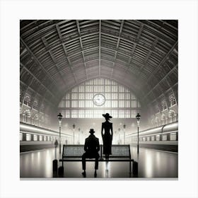 London Station 2 Canvas Print