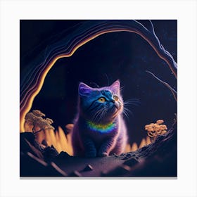 Cat Galaxy (104) Canvas Print