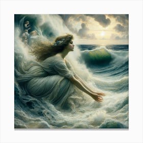 Mermaid Women Canvas Print