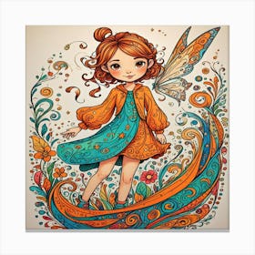 Fairy Girl Canvas Print