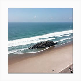 Beach At Dusk 4 Canvas Print