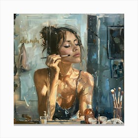 Reflections of Vanity Canvas Print