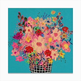 Bouquet Of Flowers Canvas Print