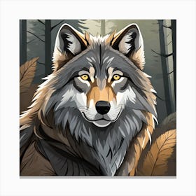 Firefly Wolf Pack Amry Portrait Min Size 1024px X 1024px 6048 Canvas Print