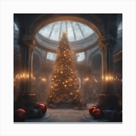 Christmas Tree Canvas Print