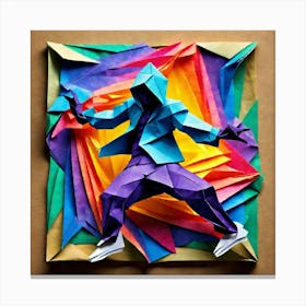 Origami Art 16 Canvas Print