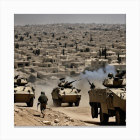 War In Israel (10) Canvas Print