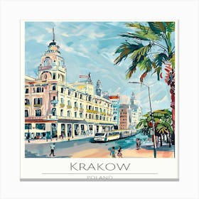 Krakow Poland Canvas Print