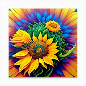 Sunflowers 14 Canvas Print