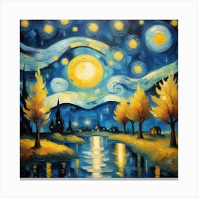 Starry Night Canvas Print