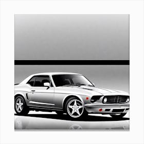 Mustang Gt Canvas Print