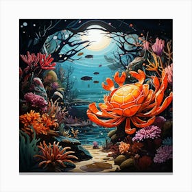 Under The Sea Canvas Print