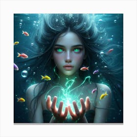 Mermaid 43 Canvas Print