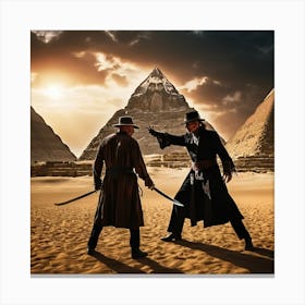 Sands Of Giza Canvas Print