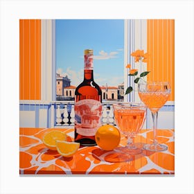 orange joy Canvas Print
