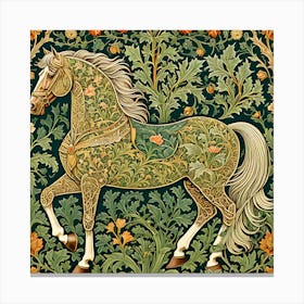 Horse In The Meadow Canvas Print