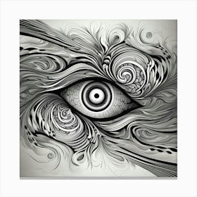 Eye Of The Tiger 1 Canvas Print