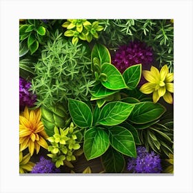 Bouquet Of Flowers 1 Canvas Print