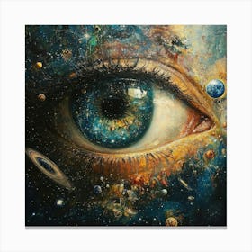 Eye Of The Universe Art 1 Canvas Print