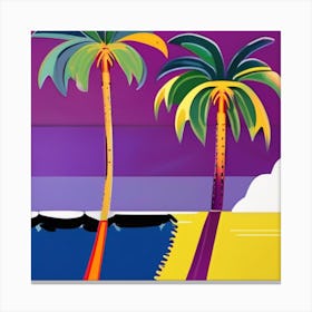 Palm Trees Canvas Print